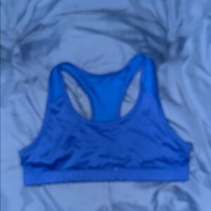 Blue Sports Bra